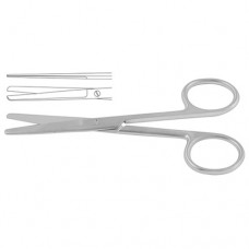 Operating Scissor Straight - Blunt/Blunt Stainless Steel, 14.5 cm - 5 3/4"